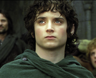 Frodo Baggins, the main character from Lord Of The Rings